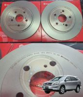 09 A109 11 จานเบรก-หน้า(BREMBO) LEXUS RX300,350 3.0L. เครื่องยนต์ V6 (Harrier) ปี2003-2012