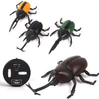 RC Remote Control Hercules Tricky Electric Simulation RC Insect Model Beetle Childrens Halloween Toy for Fun