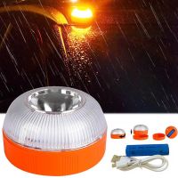 【LZ】﹍۞✳  Luz magnética do sinal do estroboscópio do carro Protetor de água Feito de material durável Proteção contra dissipação de calor Luz de advertência do carro V16