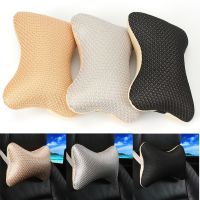 ☏ 1 Piece Soft Car Headrest Interior Accessories Ice Mesh Cloth Head Neck Support Car Neck Pillow Breathable