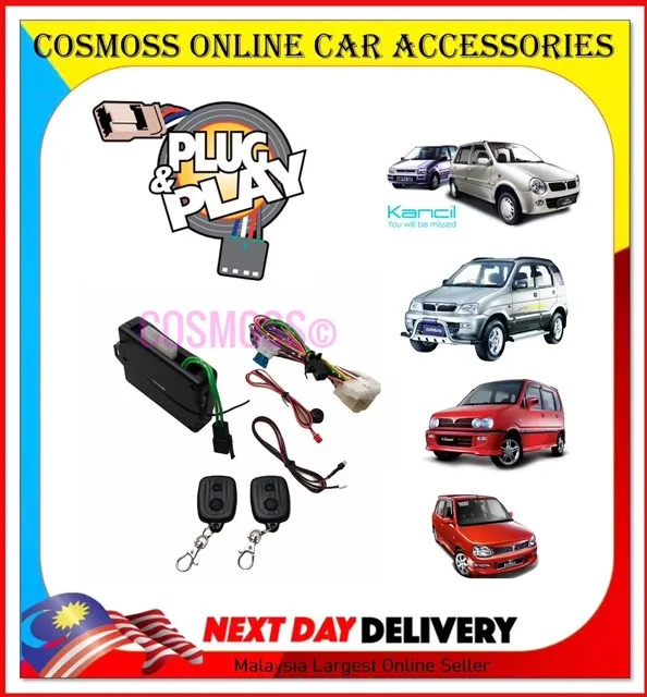 Perodua Kancil Kelisa Kenari Kembara Oem Plug And Play Car Alarm System Lazada