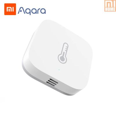 MI Xiaomi Aqara เครื่องวัดอุณหภูมิ และความชื้น ไร้สาย wifi zigbee ระบบเซนเซอร์ พร้อมระบบ android ios appsq11