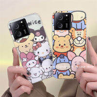 KT เคส เคส Phone Case Xiaomi 13T Pro 5G Redmi 12 4G มือถือลายแมว เคส ลายการ์ตูนการ์ตูนน่ารักใหม่เฮลโลคิตตี้ลายเสือกันตกเทรนด์สร้างสรรค์2023ฝาหลังนิ่ม Cover