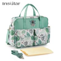 Zipper Diaper Bags Messenger Bag Large Capacity Waterpoof Mummy Maternity Daddy Travel Nursing Shoulder Bag for Baby Care