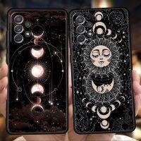 Suns Moons Clouds Astrological Phone Case for Samsung Galaxy A13 A14 A54 A73 A34 A51 A71 A22 A23 A32 A52 A01 A31 A41 Soft Shell Phone Cases