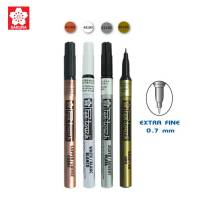 ปากกา Sakura Paint Marker XPSK ชนิดหัวกลม ปากกาเพ้นท์ หัวเข็ม เขียนเหล็ก เขียนยาง ขนาดเส้น 0.7 mm. จำนวน 1แท่ง พร้อมส่ง