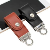 TEXT ME USB flash drive Leather metal keyring Pendrive creativo USB 2.0 32gb 16gb 8gb 4gb