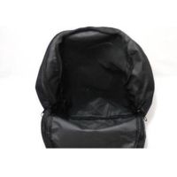 Black PU Leather Shoulder Sling Bag for Women Men Japanese magazine attachment Stussy