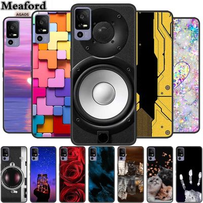【CC】 40R Soft Silicone Cartoon Cover for 405 40 R 5G TCL40R Shockproof Funda T771K
