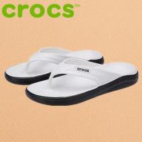 รองเท้า Crocs Flip Flop สำหรับผู้ชาย,รองเท้าแตะสไตล์ใหม่2023รองเท้าแตะนวดเท้ารองเท้าแตะชายหาดฤดูร้อนคุณภาพสูง