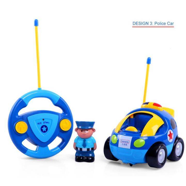 Baby remote control car/ Doraemon RC / Police Car Lazada Singapore