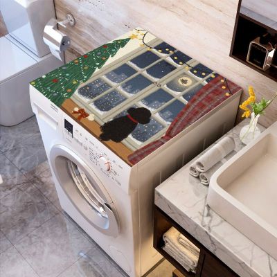 M-Q-S ผ้าคลุมเครื่องซักผ้า ผ้าคลุมกันฝุ่น ตู้เย็น เครื่องซักผ้ากันน้ำ เสื่อป้องกันรังสีอุลตราไวโอเล็ต เตียงนอน ชั้นวางไมโครเวฟ เสื่อโต๊ะกันฝุ่น