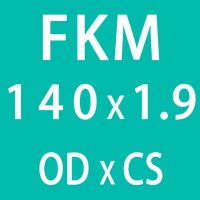 ปะเก็น Cs1.9Mm น้ำมัน Fkm ยาง Od83/85/90/95/100/105/110/115/120/140Mm Oring เครื่องซักผ้าแหวนซีลยางแหวนน้ำมันเชื้อเพลิงสีเขียว (Od140Mm)