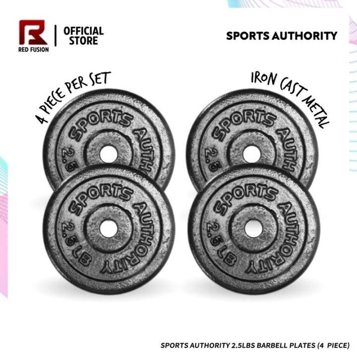 Sports Authority Plates 2.5lbs (4PCS) Lazada PH