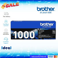 หมึกพิมพ์เลเซอร์ Brother TN-1000 สีดำ ของแท้ Black original toner cartridgeใช้ได้กับเครื่อง Brother HL-1110  Brother HL- #หมึกเครื่องปริ้น hp #หมึกปริ้น   #หมึกสี   #หมึกปริ้นเตอร์  #ตลับหมึก