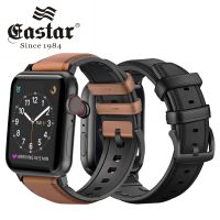 [HOT CHALIUIUILILXWE 607] สายหนังซิลิโคนสำหรับสายคาด Apple Watch 40มม. สายนาฬิกา Apple Watch 38มม. 42มม. 44มม. 44มม. รุ่น Apple Watch ขนาด41มม. 45มม. 7 6 5 4 3 2 1