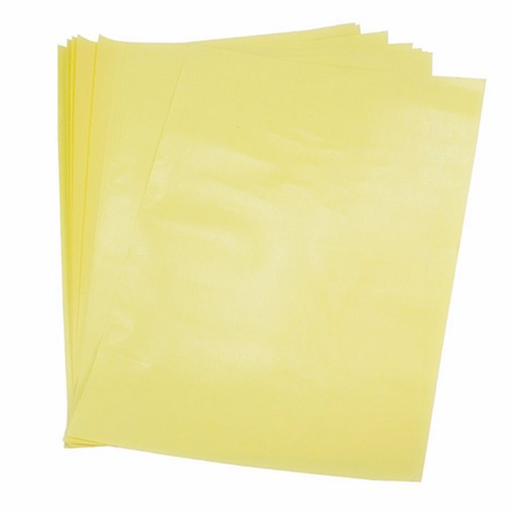 worth-buy-100ชิ้น-ล็อต600g-pcb-แผงวงจรกระดาษถ่ายเทความร้อน-a4สีเหลืองส่งกระดาษถ่ายเทความร้อน