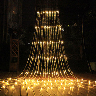 236M Waterfall Meteor Shower Rain String Light Christmas Led Festoon led Holiday Decorative Lights For Home Garland Curtain