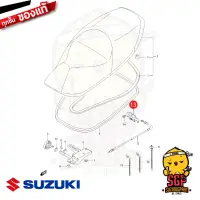 ชุดยึดเดือยล็อคเบาะ BRACKET COMP, STRIKER SUPPORT แท้ Suzuki Burgman 125/200