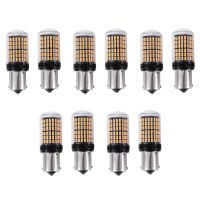 10X 1156 BAU15S LED 3014 144 SMD 7506 1003 1073 Canbus Super Bright รถเบรคย้อนกลับไฟท้ายหลอดไฟ High Power