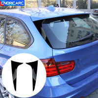 Car Styling For BMW 3 Series F31 Touring Wagon 2012-18 Rear Windshield Side Wing Spoiler Frame Cover Trim Exterior Accessories