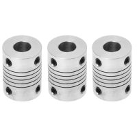 3X Motor Shaft 8Mm To 8Mm Joint Helical Beam Coupler Coupling D18L25