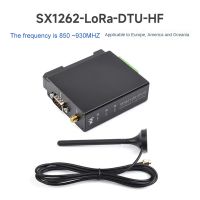 Waveshare SX1262-LoRa-DTU-HF 850-930MHz Guide Rail LoRa Data Transmission Terminal DTU RS232/RS485/RS422 to LoRa New for Sub GHz HF