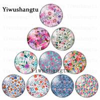 New blooming flower colourful ocean vivid 12mm20mm25mm30mm photo glass cabochon demo flat back Making findings