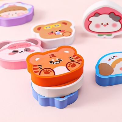 Mini Cute Animal Erasers Set Decompression Eraser Set 8 Pack Great Birthday Gift