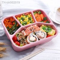 卍❀ 4Grids Lunch Box Bento Box Lunch Containers for Adult/Kid/Toddler Picnic Bento Lunch Box Microwave Dishwasher Freezer Safe