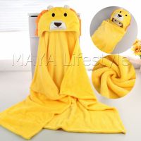 MAYA ผ้าขนหนูลายการ์ตูน 70x100 cm เสื้อคลุมอาบน้ํา Baby cartoon cloak