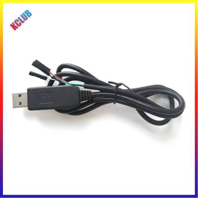 PL2303HX USB ไป UART TTL โมดูลอัพเกรด RS232 1M/3.3ft สายเคเบิลในการดาวน์โหลด