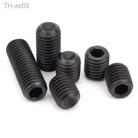 5/10/20pcs M3 M4 M5 M6 M8 DIN916 Black 304 A2-70 Stainless Steel Hex Hexagon Socket Allen Cup Point Set Screw Grub Headless Bolt