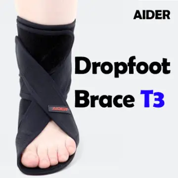 Aider Foot Drop Brace for Left or Right Ankle for Anti Foot Drop