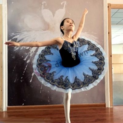 Professional Ballet Tutu Child Kids Girls S Pancake Tutu Dance Giselle Paquita Ballet Costume Ballerina Ballet Dress Girls
