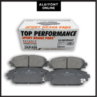 (ประกัน 3 เดือน) ผ้าเบรค หน้า MAZDA3 / MAZDA 3 SPORT / CX-3 / 2.0 14-ON ตรงรุ่น - BMZ 2330 - TOP PERFORMANCE JAPAN - ผ้าเบรก มาสด้า สาม