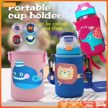 Kid's Train Embellished Tumbler Cup w/Lid Toddler Sippy Cup