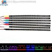 【CW】┅№∋  30CM 11.8 Led Car Strip Scanning 3528 32 12V Flash 2Pcs