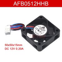 ✘♙♠ Brand New Cooling Fan AFB0512HHB 5015 50x50x15MM Three Lines 12V 0.2A DC Brushless Cooler For Delta Electronics