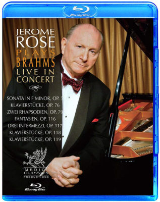Jerome Rose plays Brahms Concert (Blu ray BD25G)