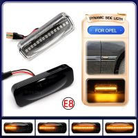 ไฟสัญญาณเลี้ยวไดนามิก LED สำหรับ Opel Omega B Studfenheck คาราวาน1994-2003โคมไฟ Led สำหรับอุปกรณ์เสริมรถยนต์โคมไฟทวนสัญญาณข้าง