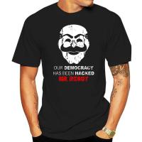 Mr Robot T Shirts Men Fsociety Printed Tshirt Cotton Tv Gildan