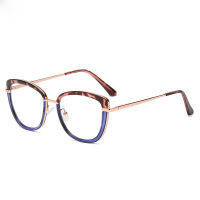 VCKA Fashion Computer Reading Glasses Women Men Blue Light Blocking Optical Frame TR90 Presbyopia Eyeglasses +0.75 1.75 to +600