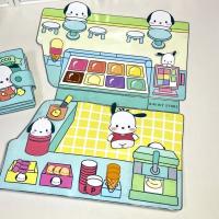 ℡❏℗ SANRIO โมเดลรถบรรทุกไอศกรีม และวาฟเฟิล แฮนด์เมด ของเล่นสําหรับเด็ก