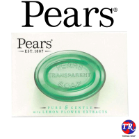 Pears Oil Clear Soap แพร์ สบู่ก้อน สูตรขจัดความมันส่วนเกิน ยอดขายอันดับ1 ของอินเดีย 100กรัม