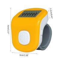 6 Digital Rechargeable Hand Tally Counter 7 channels LED light Electronic Prayer Silicone Ring Counter 999999 Counters