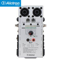 Free shipping Alctron DB-4C TRS XLR RCA 14" 18" 248 Pin Speakon phone CAT5 Audio network Cable Detector Tester test tool