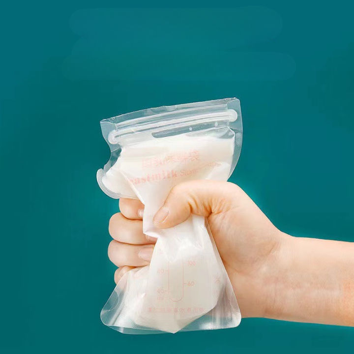 30ชิ้นถุงแช่แข็งนมแม่นมเด็กอาหารถุงนมแม่-bpa-ฟรีเด็กปลอดภัยให้อาหารกระเป๋าให้อาหารปั๊มนมบันทึกส่วน