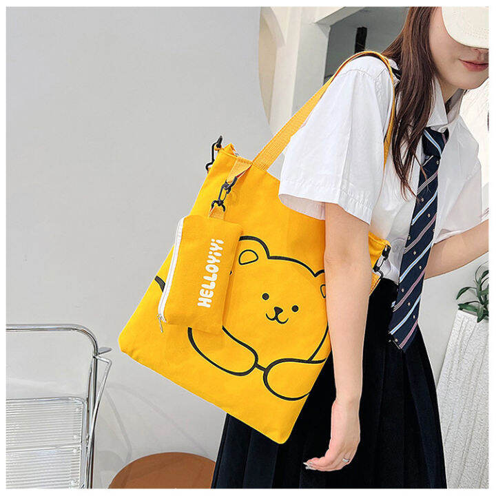 korean-style-ins-cute-canvas-bag-girls-class-cram-school-bag-canvas-bag-hand-bag-all-match-shoulder-bag