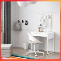 Work desk  โต๊ะทำงาน สีขาว ขนาด 73x50 ซม.